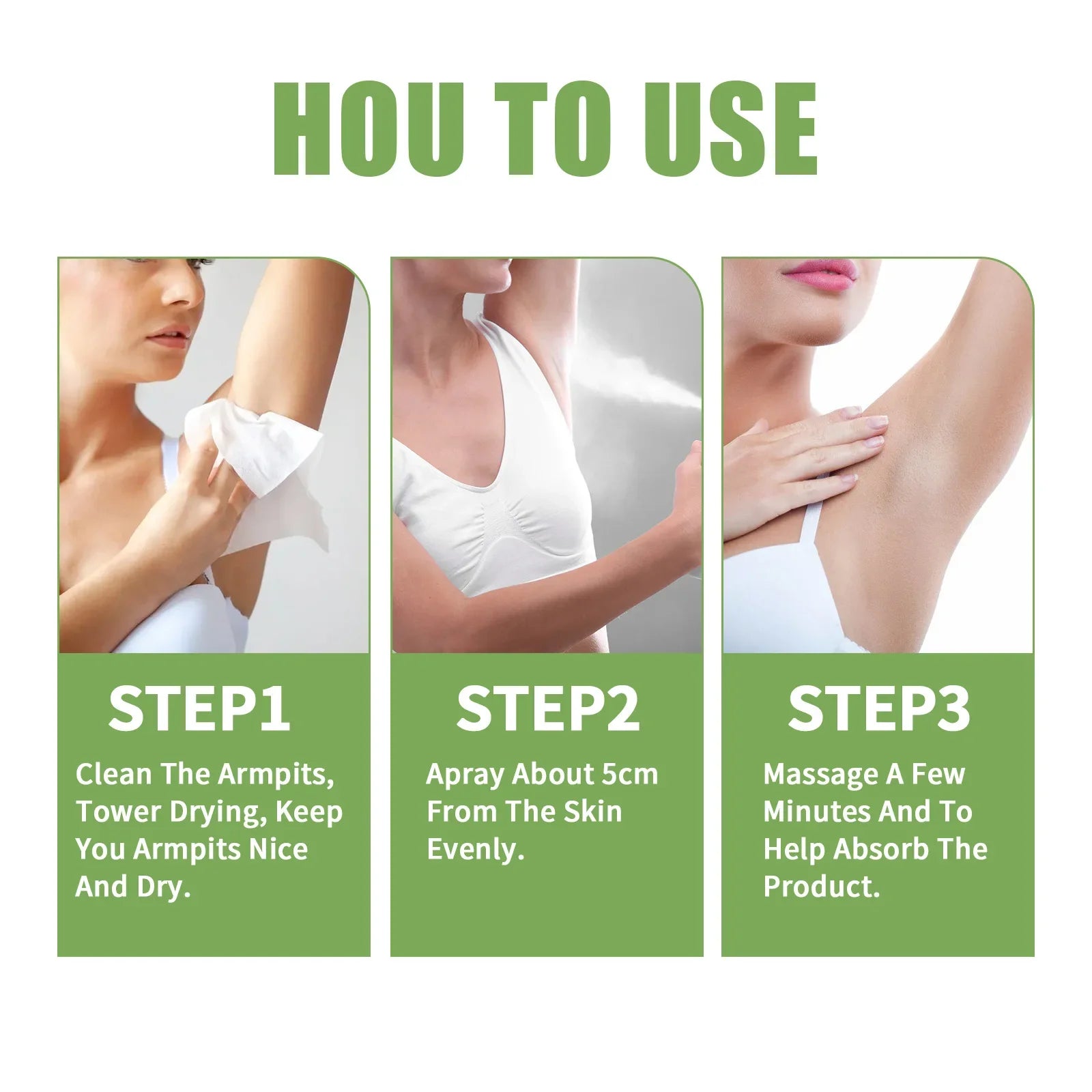 RUVIAA BEAUTY Men’s Underarm Odor Spray | Instant Antiperspirant Mist