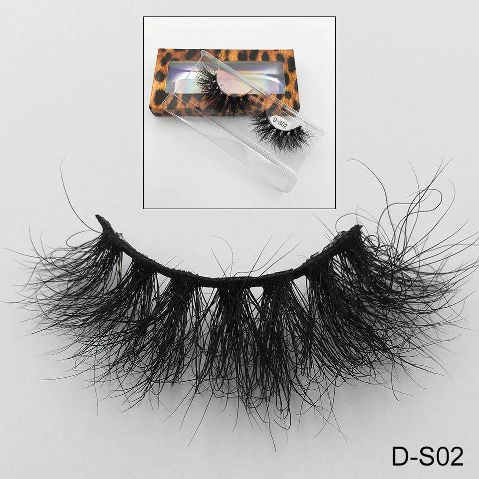 RED SIREN Mink Lashes 3D Mink Eyelashes 100% Cruelty free Lashes Handmade Reusable Fluffy Natural Eyelashes False Lashes Makeup