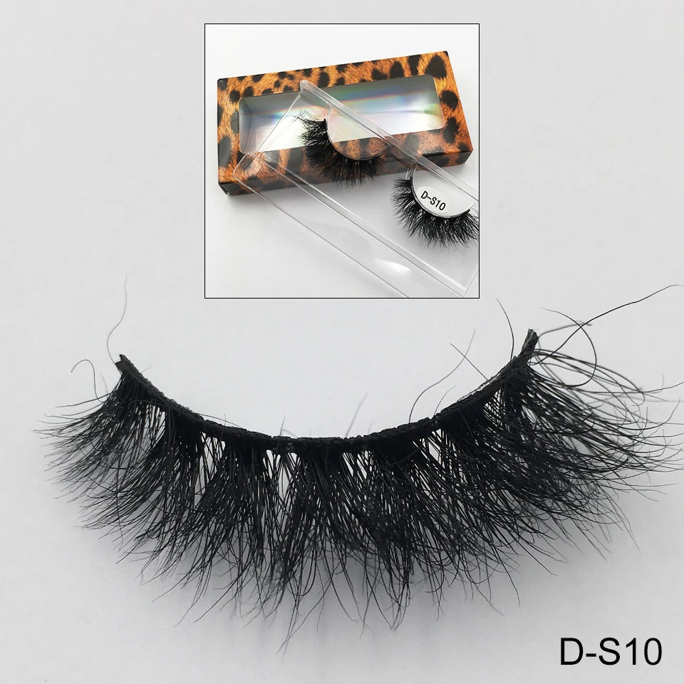RED SIREN Mink Lashes 3D Mink Eyelashes 100% Cruelty free Lashes Handmade Reusable Fluffy Natural Eyelashes False Lashes Makeup