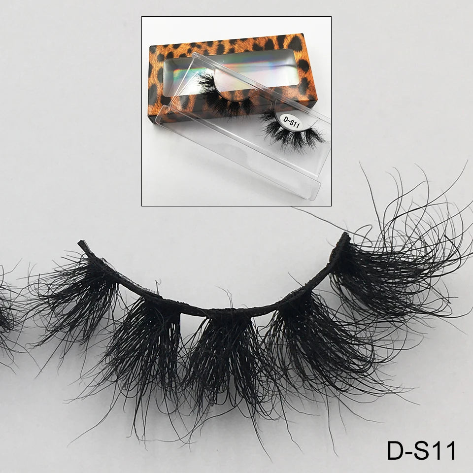 RED SIREN Mink Lashes 3D Mink Eyelashes 100% Cruelty free Lashes Handmade Reusable Fluffy Natural Eyelashes False Lashes Makeup