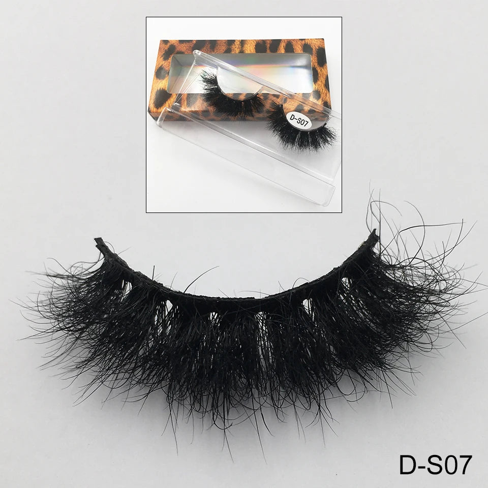 RED SIREN Mink Lashes 3D Mink Eyelashes 100% Cruelty free Lashes Handmade Reusable Fluffy Natural Eyelashes False Lashes Makeup