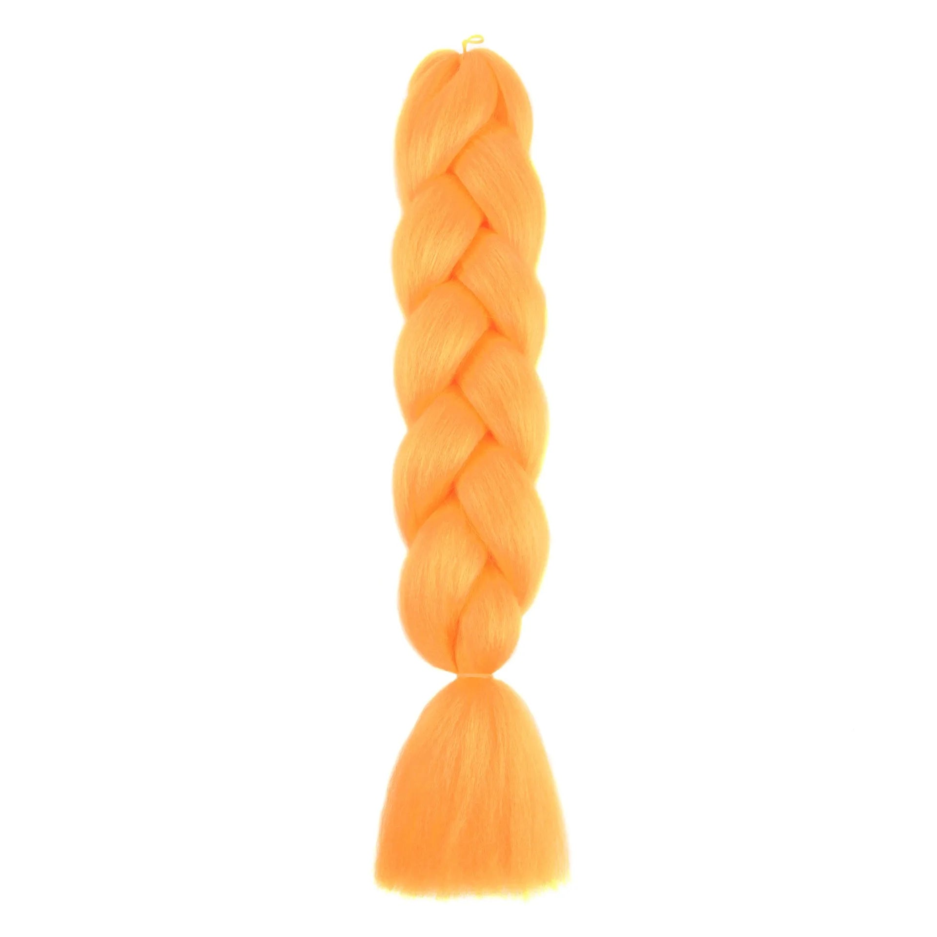 Synthetic Jumbo Braiding Hair Extensions for Kids Colored braiding Hair High Temperature Fiber Crochet Hair for Women Girls Box
