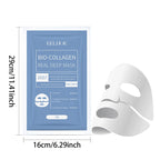 BioCollagen Real Deep Moisturizing Mask Anti-Wrinkle Lifting Face Mask with Hydrolyze Collagen Soluble Collagen Sheet Mask