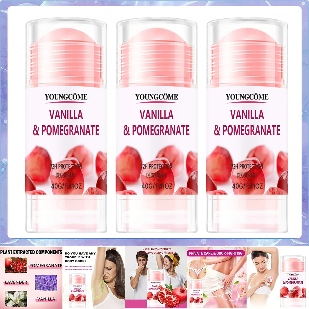 RUVIAA BEAUTY 72h Whole Body Deodorant | Pomegranate & Lemon Verbena