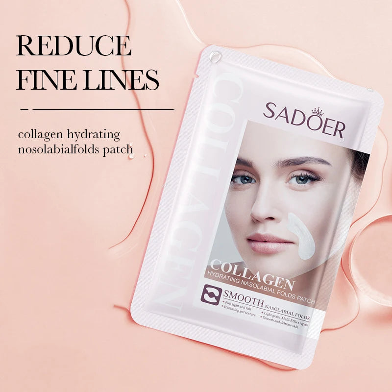 RUVIAA BEAUTY 10pcs Hyaluronic Acid Collagen Face Masks – Forehead, Eyes & Cheek Patches for Hydrating & Firming