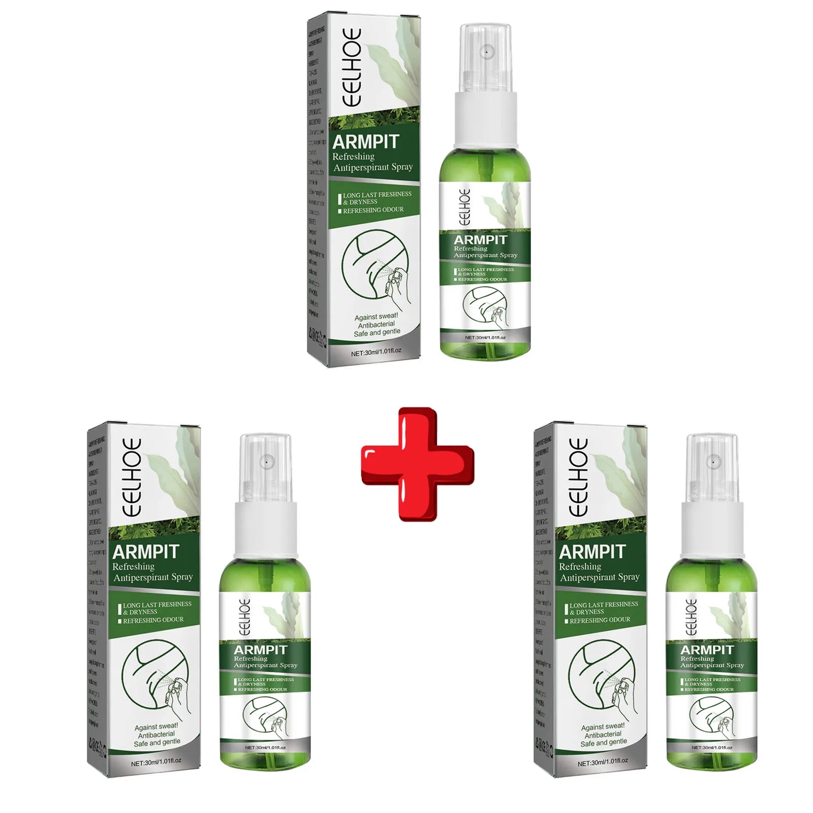 RUVIAA BEAUTY Men’s Underarm Odor Spray | Instant Antiperspirant Mist