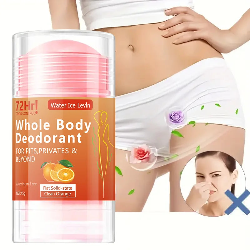 RUVIAA BEAUTY 45g Full Body Deodorant | Aluminum-Free Orange Extract