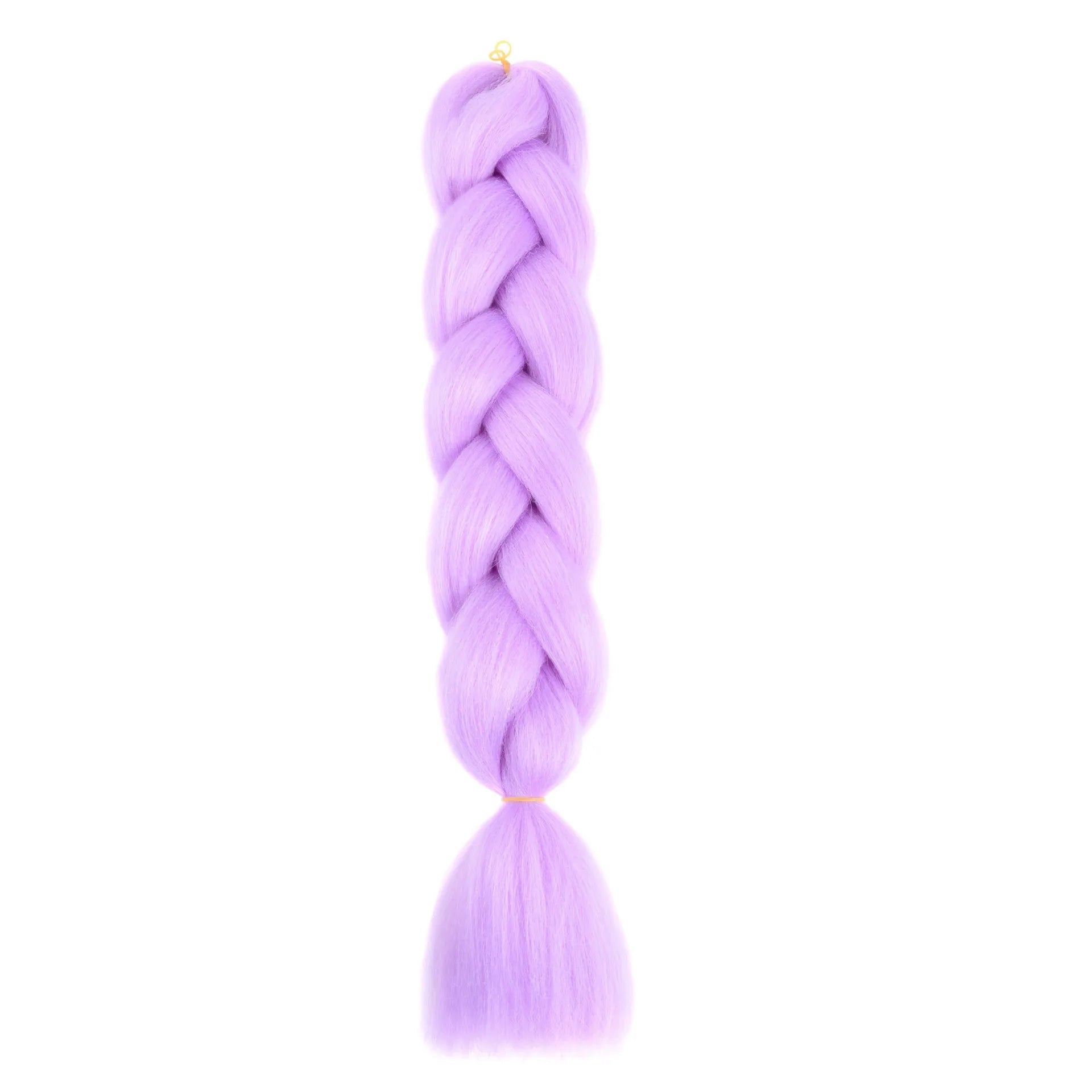 Synthetic Jumbo Braiding Hair Extensions for Kids Colored braiding Hair High Temperature Fiber Crochet Hair for Women Girls Box