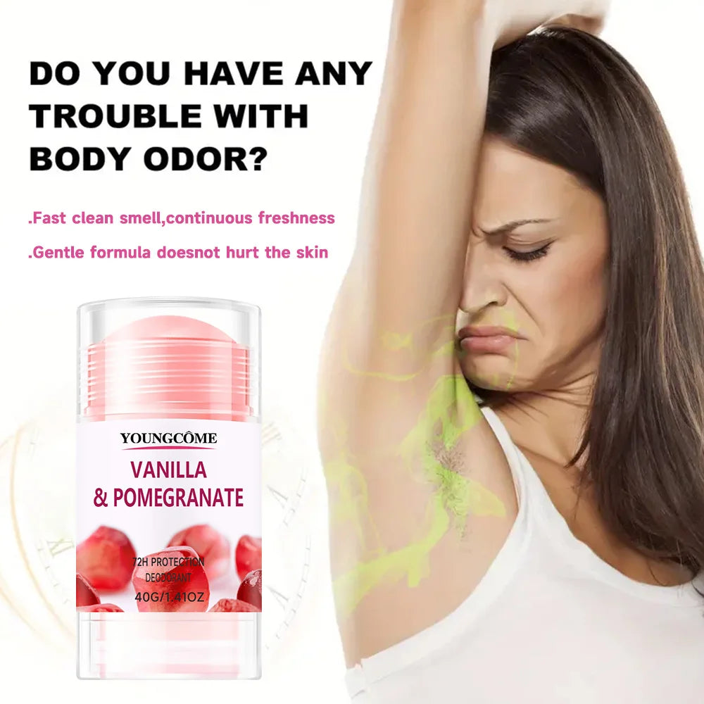 RUVIAA BEAUTY 72h Whole Body Deodorant | Pomegranate & Lemon Verbena