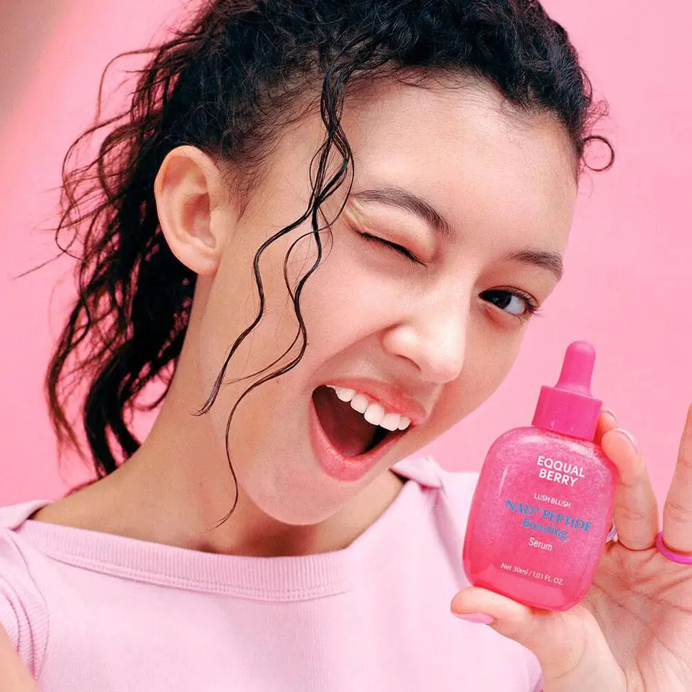 30ML EQQUALBERRY BAKUCHIOL Plumping Serum 5,000 PPM Retinol Alternative Vitamin C Serum Whitening Smoothing Facial Skin Care