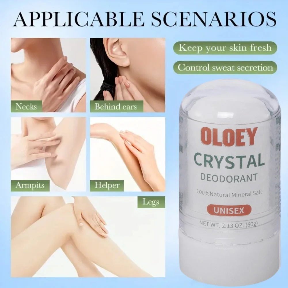 RUVIAA BEAUTY 2.12oz Natural Alum Stick | Long Lasting Arabian Perfume