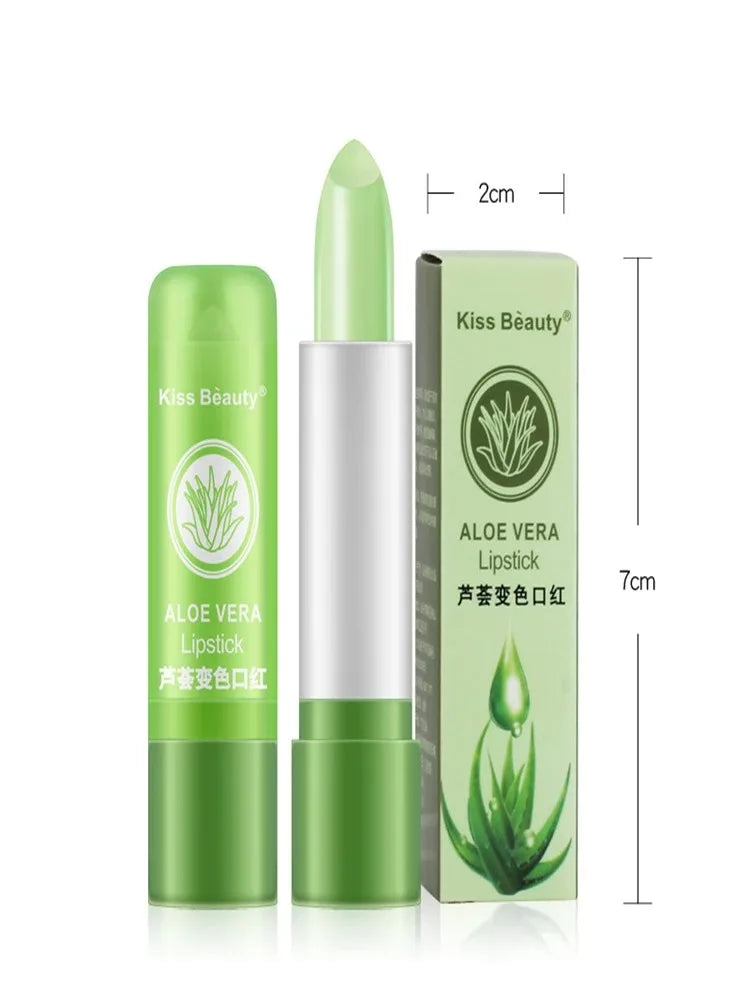 RUVIAA BEAUTY 1PC Aloe Color-Changing Lipstick Moisturizing Lip Care