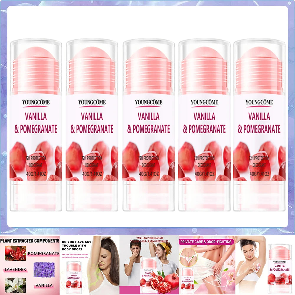 RUVIAA BEAUTY 72h Whole Body Deodorant | Pomegranate & Lemon Verbena