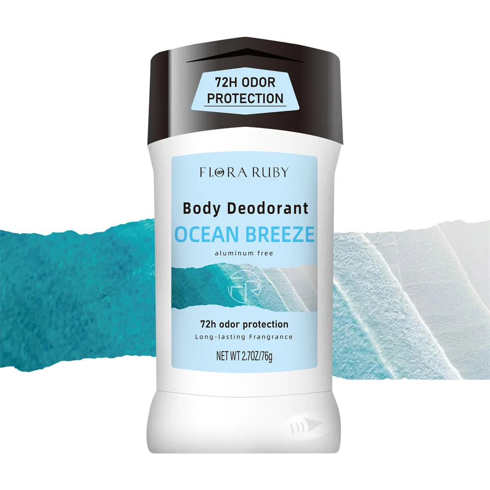 RUVIAA BEAUTY Natural Advanced Protection Deodorant | 48H Odor Shield