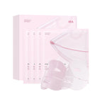 RUVIAA BEAUTY 4pcs PDRN Pink Collagen Gel Masks – Niacinamide Brightening, Moisturizing & Firming Skin Care