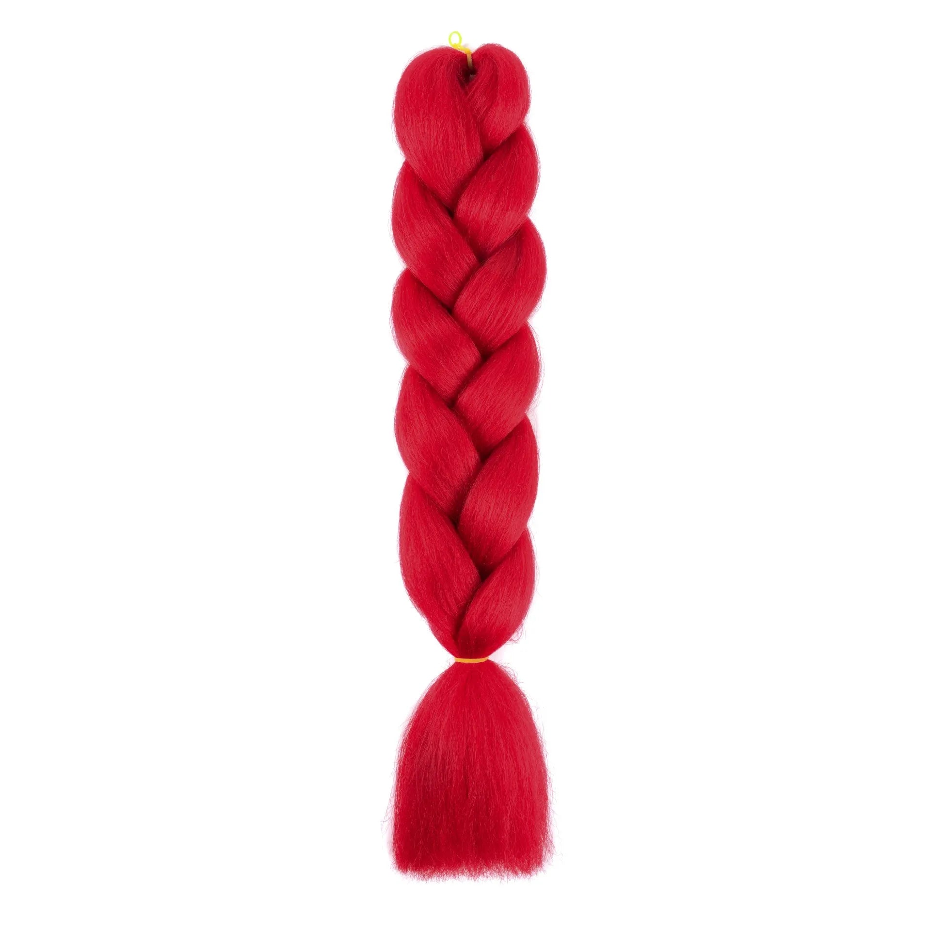 Synthetic Jumbo Braiding Hair Extensions for Kids Colored braiding Hair High Temperature Fiber Crochet Hair for Women Girls Box