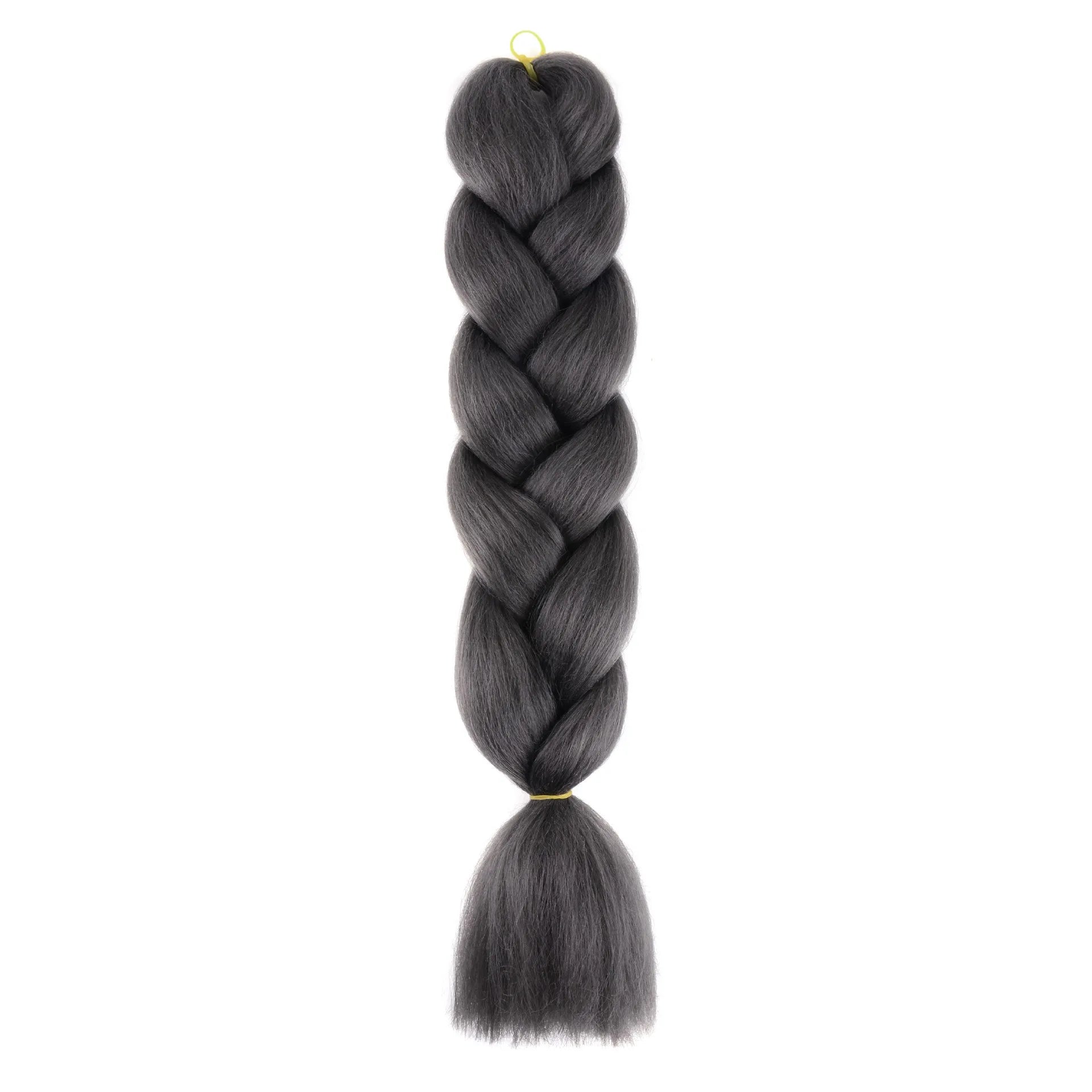 Synthetic Jumbo Braiding Hair Extensions for Kids Colored braiding Hair High Temperature Fiber Crochet Hair for Women Girls Box