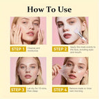 RUVIAA BEAUTY Kojic Acid Turmeric Overnight Peel-Off Mask – 100ml Collagen Brightening & Firming Facial Treatment