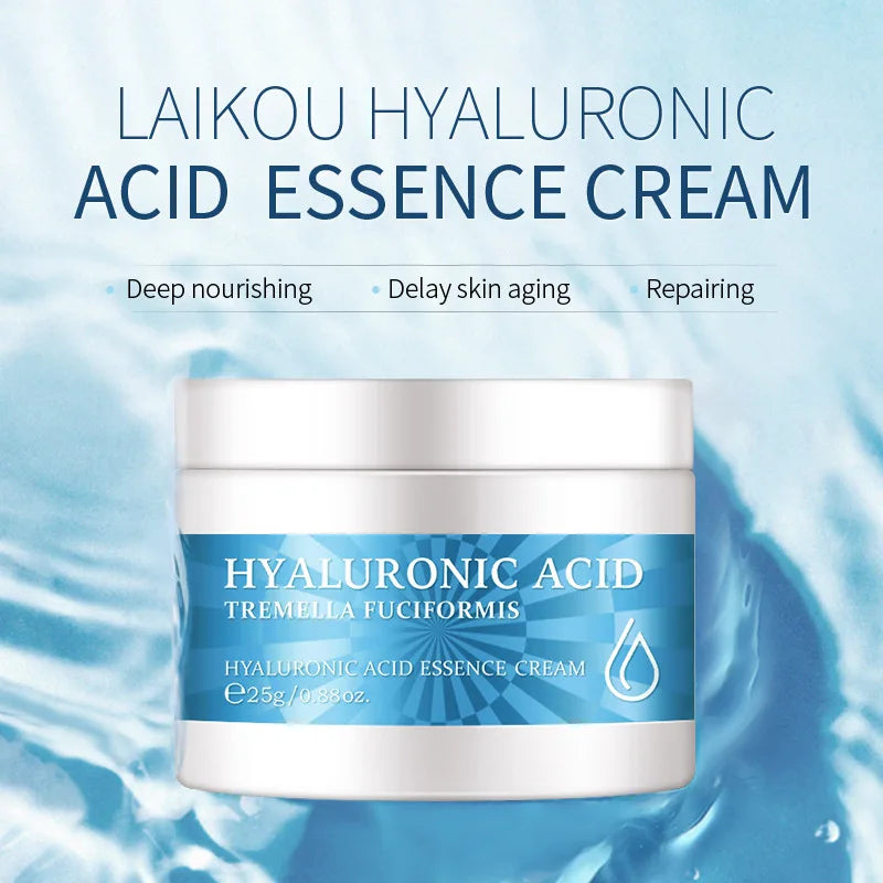 LAIKOU Snail Face Cream Hyaluronic Acid Moisturizing Cream Smoothing & Nourishing Serum Day Cream for Face skin care products