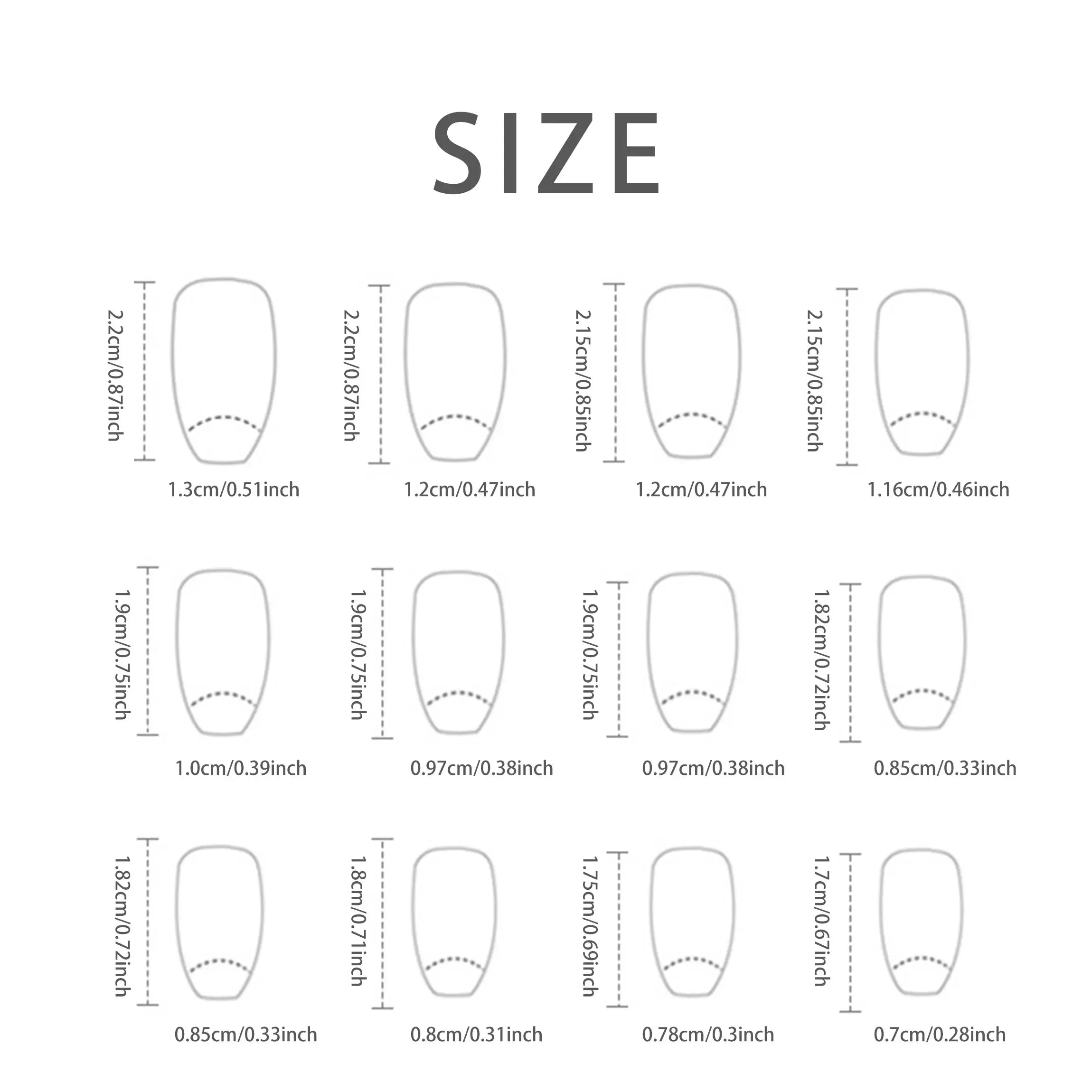 RUVIAA BEAUTY Short French Pearl Press On Nails 24pcs Set