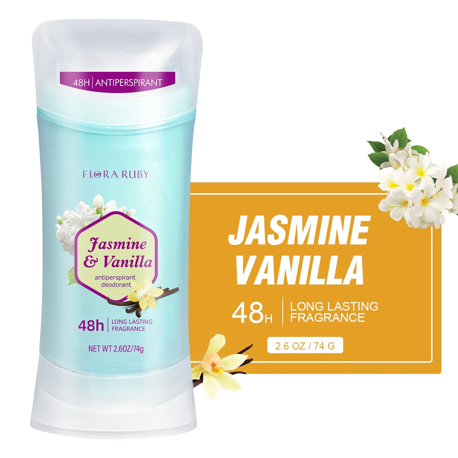 RUVIAA BEAUTY Men’s 70g Antiperspirant Stick | Long Lasting Odor Shield