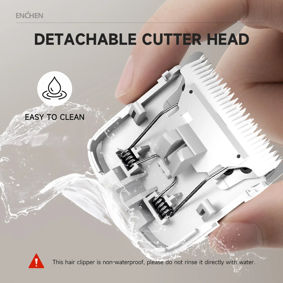 RUVIAA BEAUTY ENCHEN Boost-W | Cordless Rechargeable Hair Clipper