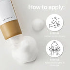 Skin1004 Centella Asiatica Facial Cleanser Essence Himalayan Salt Deep Cleansing Foam for Gentle Purifying Refreshing Face Wash