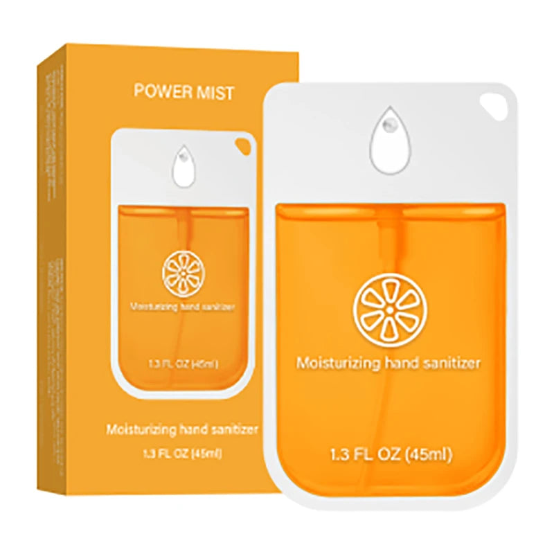 6/1pcs Moisturizing Hand Washing Spray Set Powerful Spray Portable Safe Reliable Cleaning Hands Sanitizer Spray Alcohol Free45ML