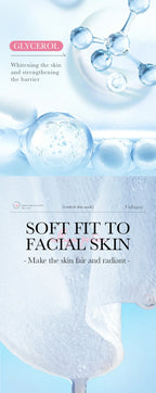 RUVIAA BEAUTY 5pcs Sakura Face Masks – Moisturizing, Brightening & Hydrating Collagen Sheet Mask