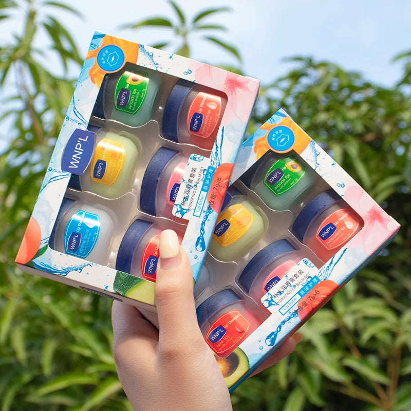 RUVIAA BEAUTY Moisturizing Lip Balm Natural Plant Anti-Cracking 1–8pcs