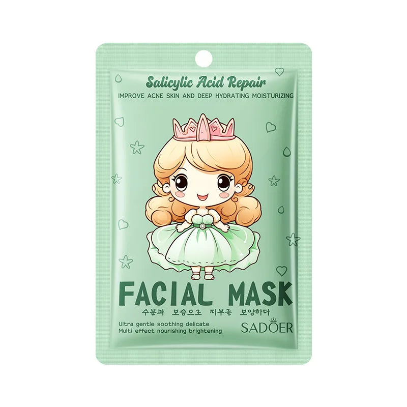 RUVIAA BEAUTY 10pcs Hyaluronic Acid Collagen Face Masks – Korean Skincare, Moisturizing & Hydrating