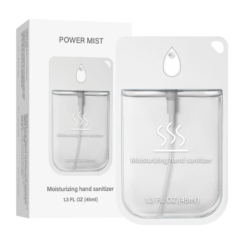 Instant Hand Sanitizer Spray, 1.28oz/45ml. Portable no-rinse formula for kids & adults. Cosmetic water-type mist for travel use