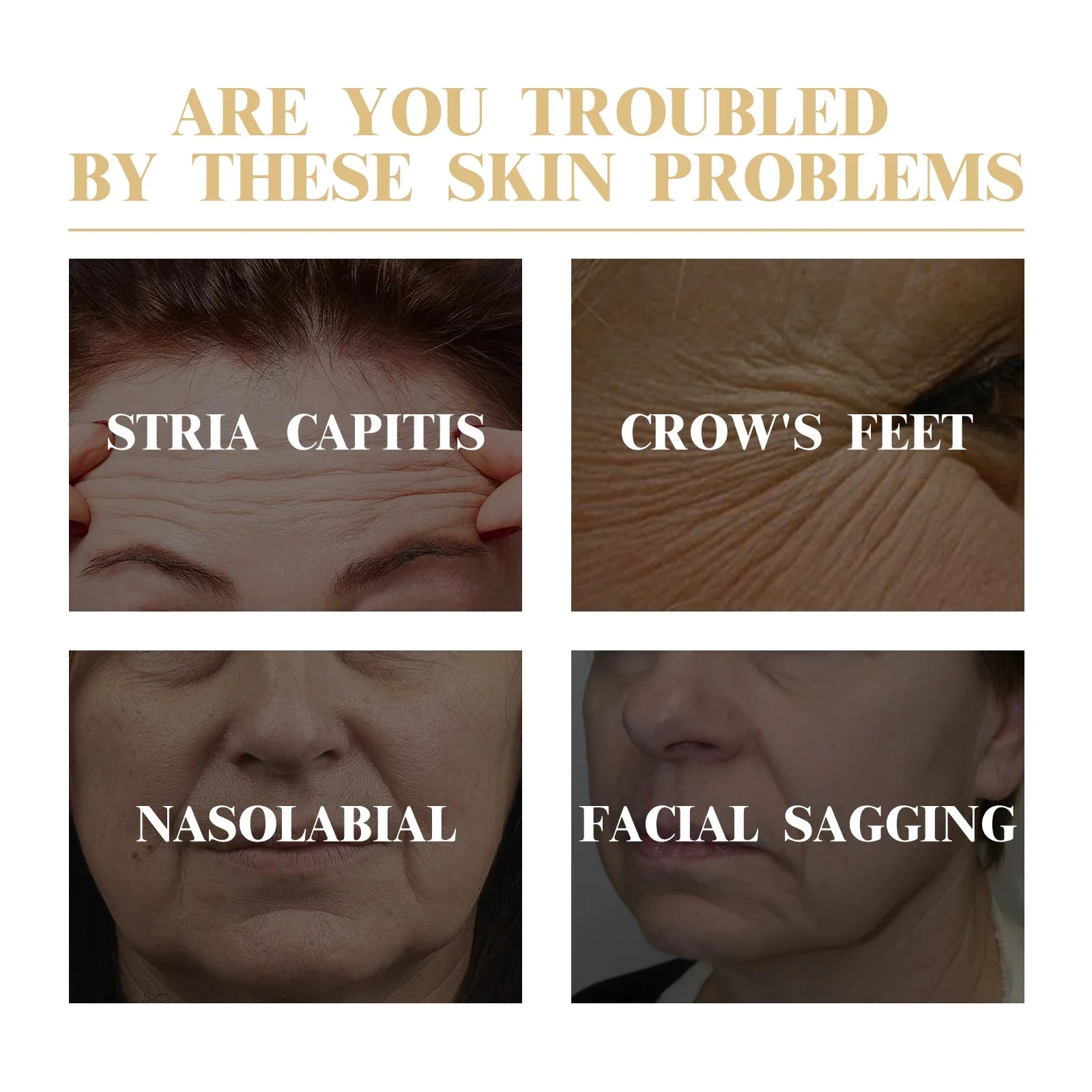 RUVIAA BEAUTY 10PCS Collagen Anti-Wrinkle Facial Mask – Anti-Aging, Firming & Brightening Skincare