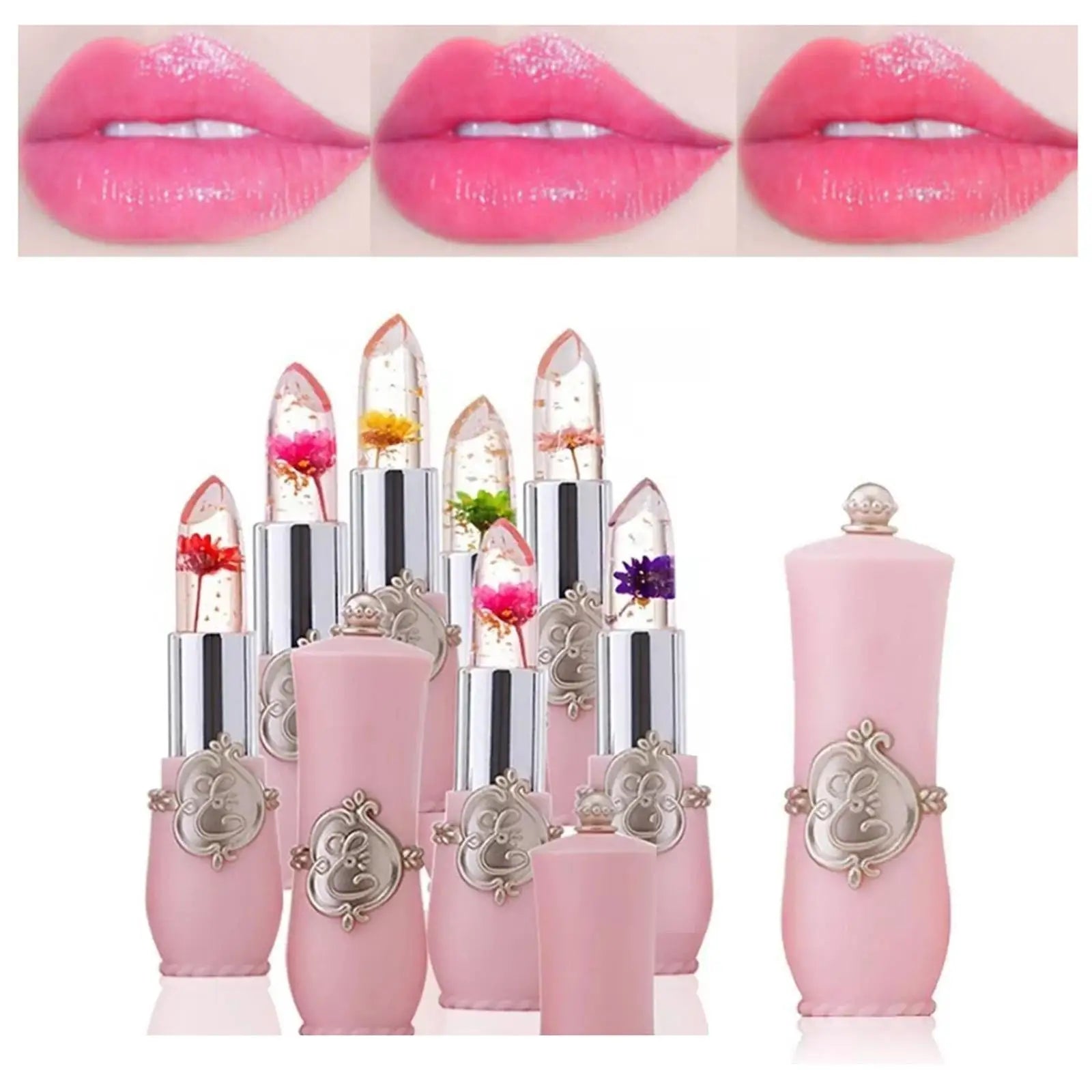 RUVIAA BEAUTY Color-Changing Transparent Jelly Lip Gloss Moisturizer