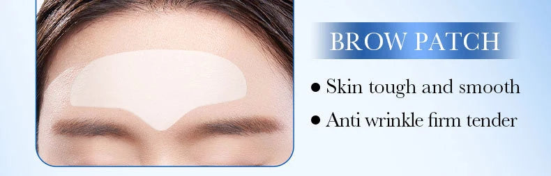 RUVIAA BEAUTY 10pcs Hyaluronic Acid Collagen Face Masks – Forehead, Eyes & Cheek Patches for Hydrating & Firming