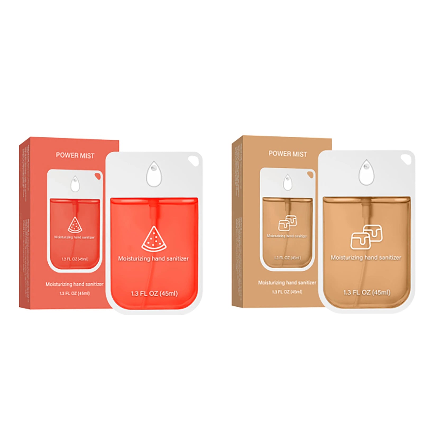 6/1pcs Moisturizing Hand Washing Spray Set Powerful Spray Portable Safe Reliable Cleaning Hands Sanitizer Spray Alcohol Free45ML