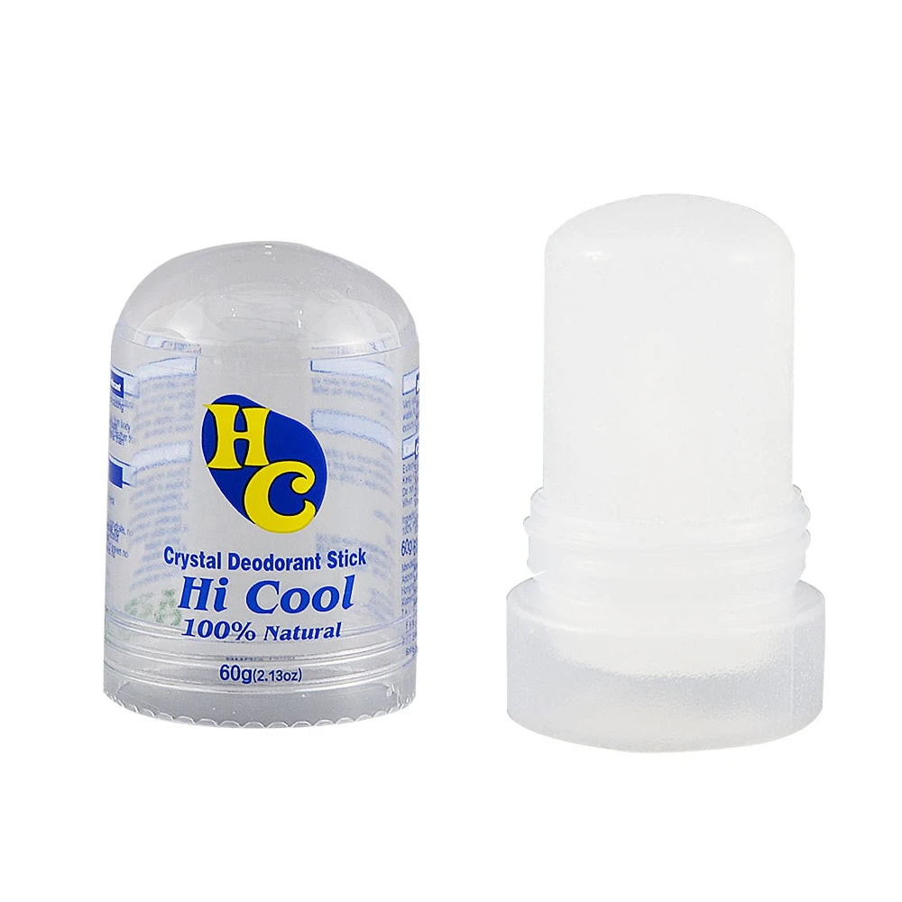 RUVIAA BEAUTY 60g Natural Alum Crystal Deodorant | Pure Mineral Stick