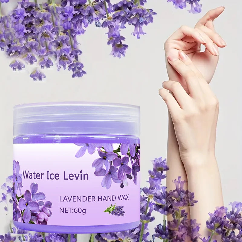 Lavender Moisturizing Hand Wax Mask, Hypoallergenic, for Hands and Feet, Smooth Skin, Gentle Cleansing Hand Mask, Illuminates Hand Skin