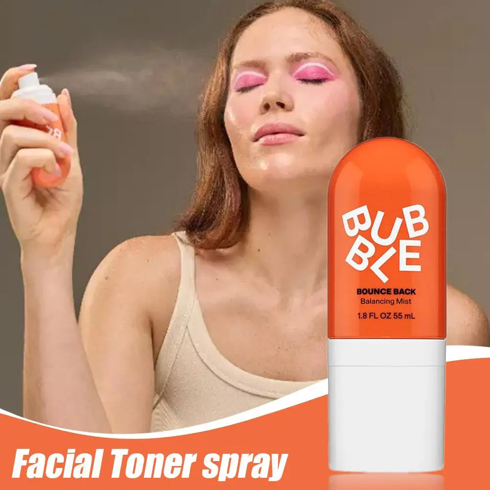 Bubble Facial Toner Spray Face Mist Moisturizing Repair Nourishing Soothing Improve Skin Elasticity Facial Skin Care Spray
