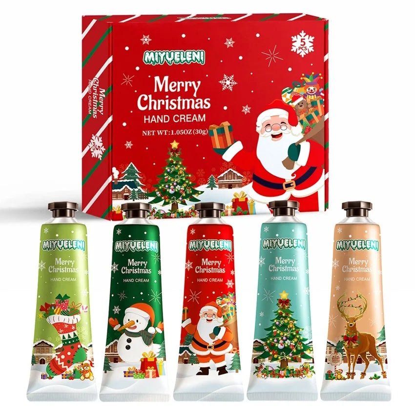 10/20/30PCS Christmas moisturizer hand cream gift set-creamy moisturizer for dry hands, perfect gift for women, Daily Hand Care