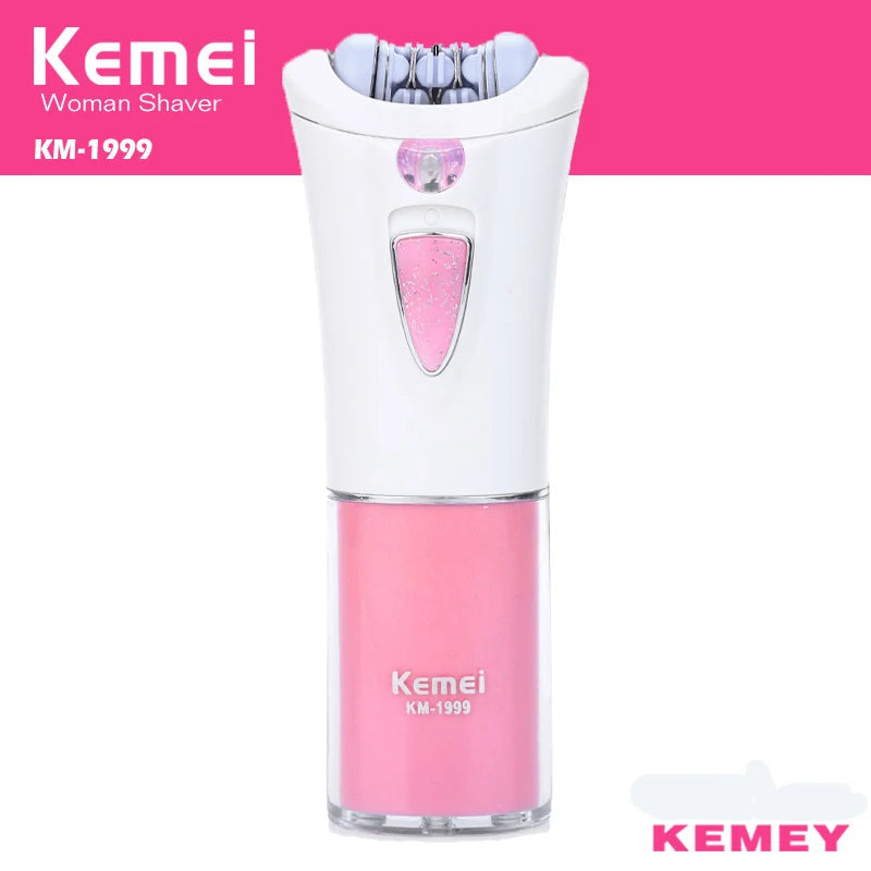 RUVIAA BEAUTY Kemei KM-1999 | Portable Female Electric Epilator
