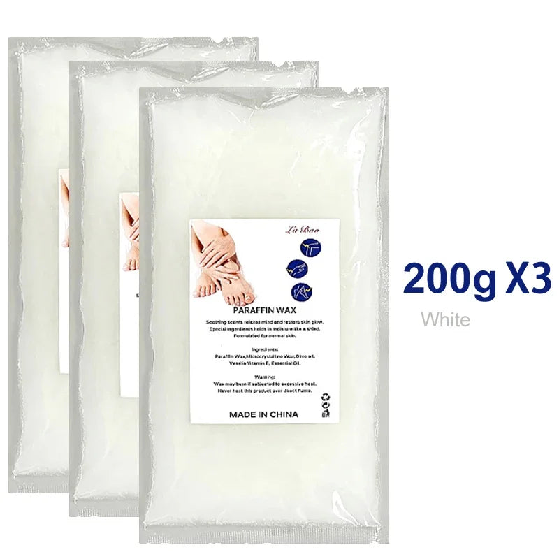 3/1Pcs Care Paraffin 200g/450g Moisturizing Hands and Feet Mask Peel Off SPA Restores Gloss Nourishing Hands and Feet