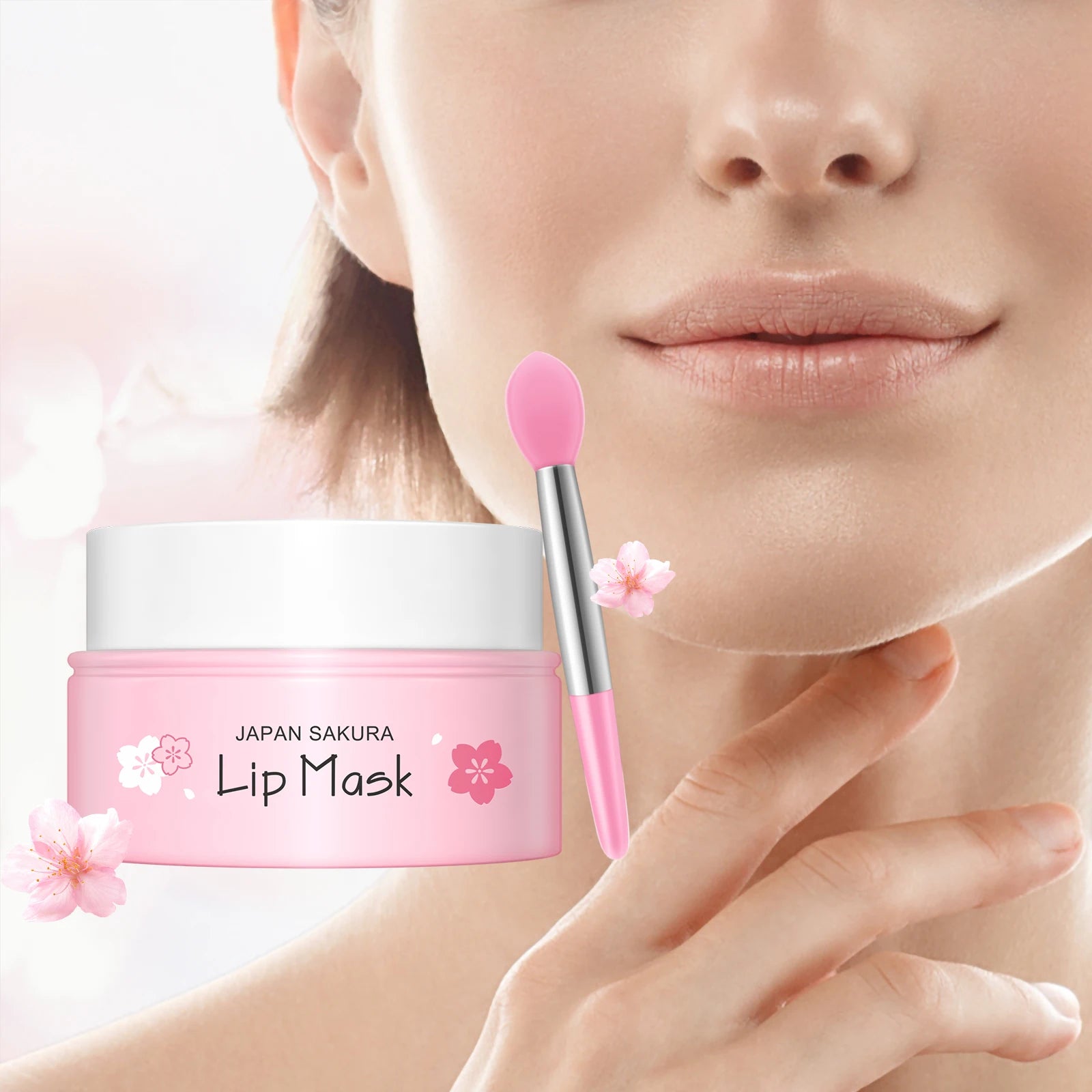 RUVIAA BEAUTY Japan Sakura Lip Mask Overnight Moisturizing Plumping