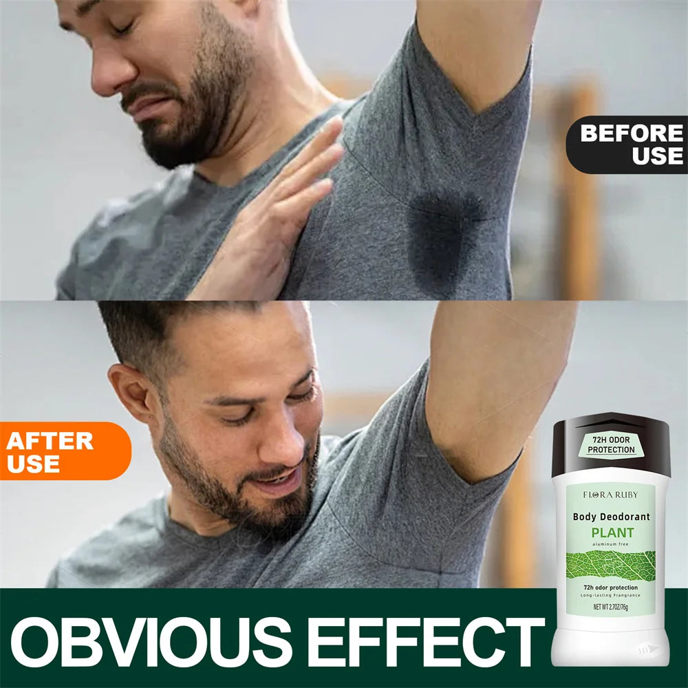 RUVIAA BEAUTY Natural Advanced Protection Deodorant | 48H Odor Shield