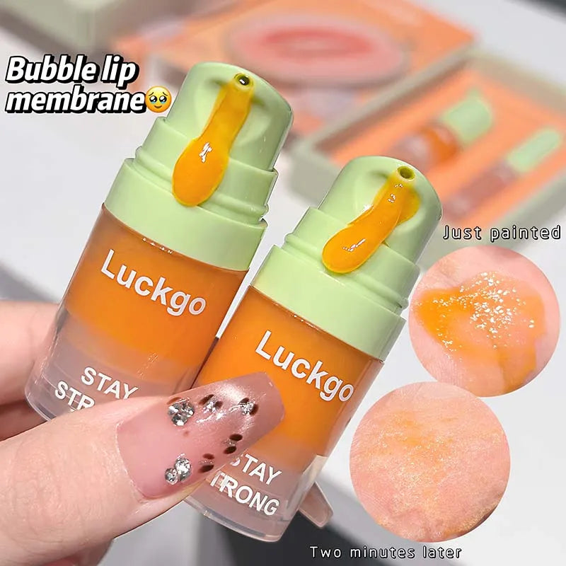RUVIAA BEAUTY Bubble Lip Mask & Oil Set Deep Hydration & Care