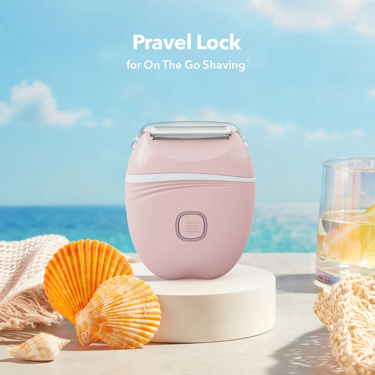 RUVIAA BEAUTY 3-in-1 Cordless Shaver | Painless USB Electric Trimmer