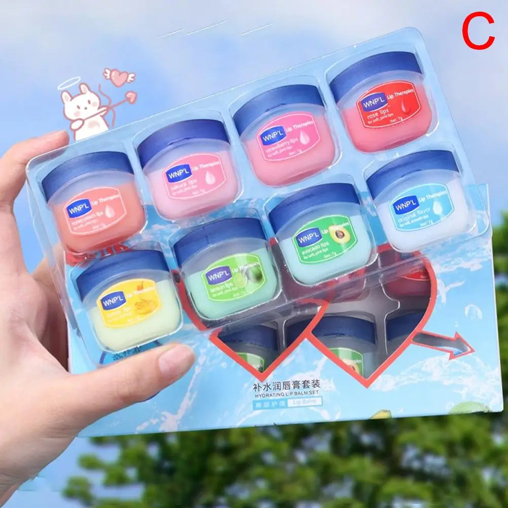 RUVIAA BEAUTY 4/8pcs Moisturizing Lip Balm Set Hydrating Lip Mask