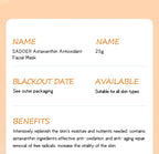 RUVIAA BEAUTY 10pcs Hyaluronic Acid Collagen Face Masks – Korean Skincare, Moisturizing & Hydrating