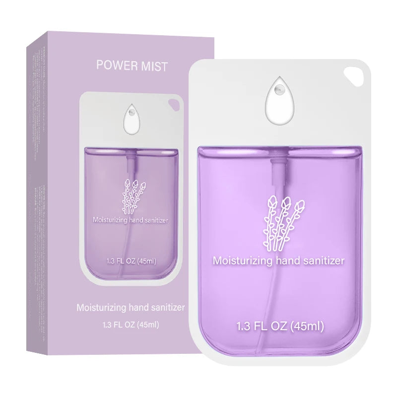 Instant Hand Sanitizer Spray, 1.28oz/45ml. Portable no-rinse formula for kids & adults. Cosmetic water-type mist for travel use