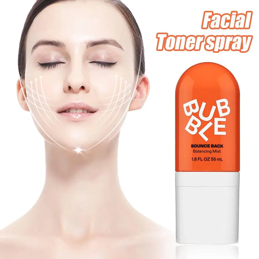 Bubble Facial Toner Spray Face Mist Moisturizing Repair Nourishing Soothing Improve Skin Elasticity Facial Skin Care Spray